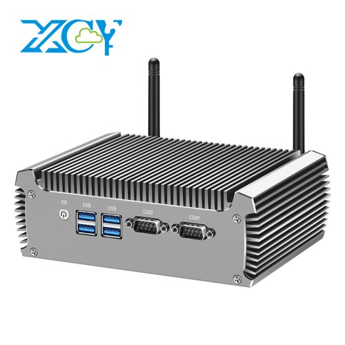 Bild von Fanless Mini-PC mit Intel Core i7-4500U – Industriequalität, Dual LAN & RS232