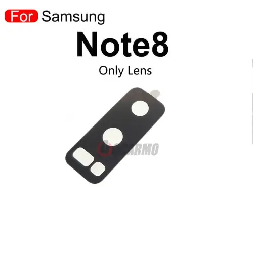 Image de Verre de Caméra Arrière pour Galaxy Note 8/9 - Remplacement Premium