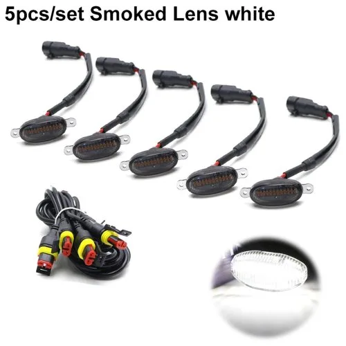 5PC Smoked White