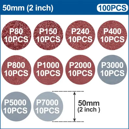 100pcs 2inch Set