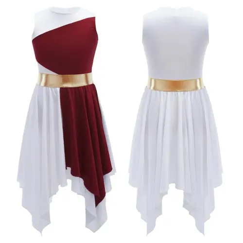 Image de Robe de Danse Lyrique pour Filles - Élégante & Spirituelle