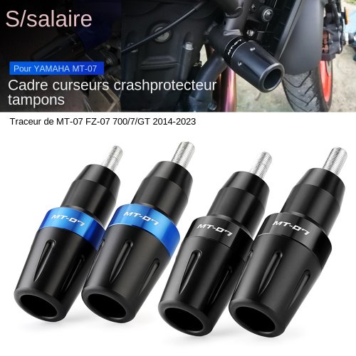 Imagen de Protector contra choques de deslizadores de marco de MT-07 para YAMAHA MT07 2014-2025 FZ07 Tracer 700/GT 7, accesorios de motocicleta, almohadilla de protección contra caídas