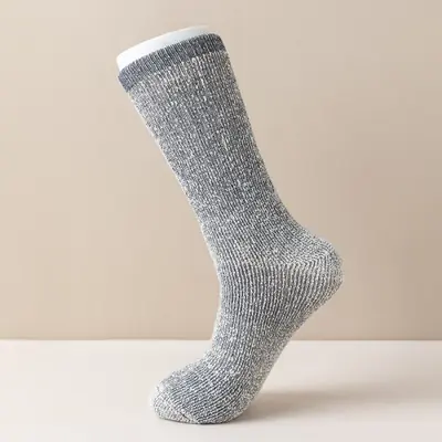 Image de Chaussettes de Randonnée Hiver - Laine Chaude & Respirante