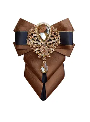 Image de Nœud de Poche Luxe Homme - Accessoire de Mariage Élégant