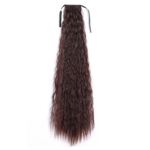 Image de Queue de Cheveux Synthétique 32 Pouces Bouclés - Noir & Blond