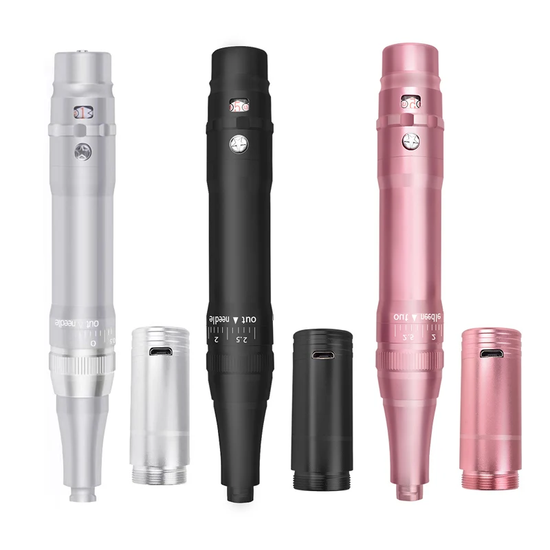 Image of Professional Wireless Microblading Pen for Natural-Looking Permanent Eyebrow Makeup