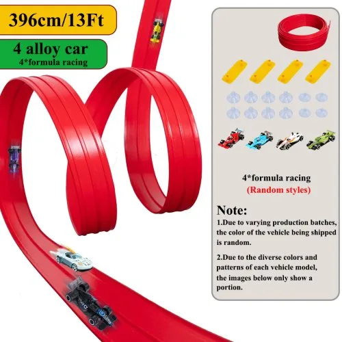 13Ft Red 4 car bag