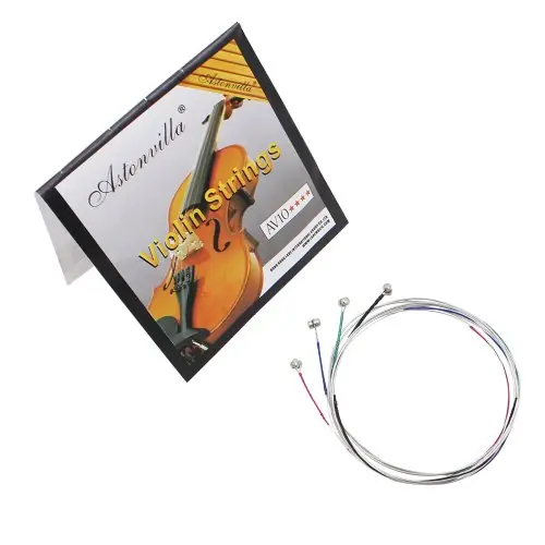 Image de Cordes de Violon Pro - Qualité Supérieure pour Tous les Modèles