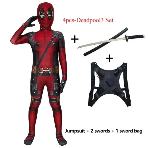 4pcs-Deadpool3 Set