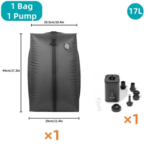 17L-1bag-1pump