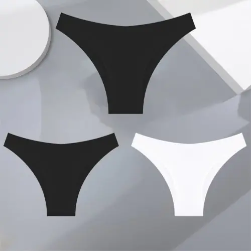 Image de Culottes Sexy en Soie Ultra Minces - Sans Couture & Stretch