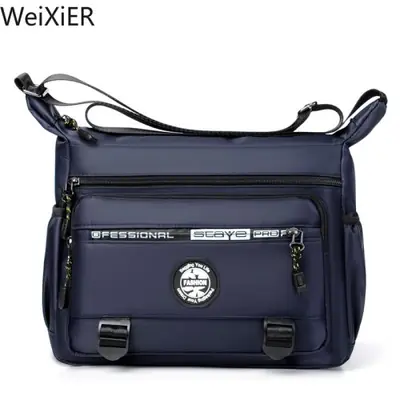 Image de Sac Bandoulière Homme Grande Capacité - Style Élégant & Pratique