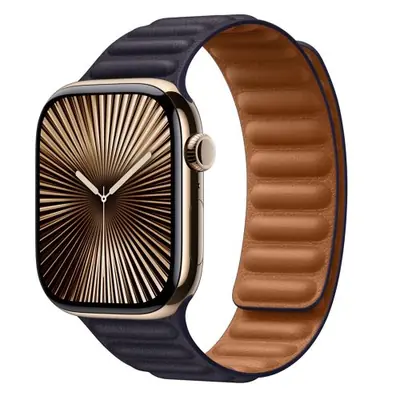 Image de Bracelet Cuir Magnétique pour Apple Watch 40mm, 44mm, 45mm, 49mm
