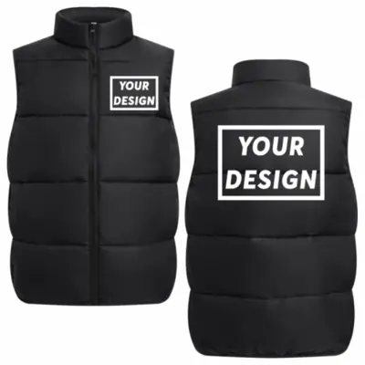 Image de Gilet Hiver Chauffant avec Logo Personnalisé