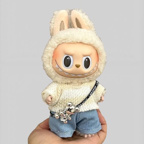 Image de Accessoires Labubu 17cm - Vêtements Mignons pour Poupée