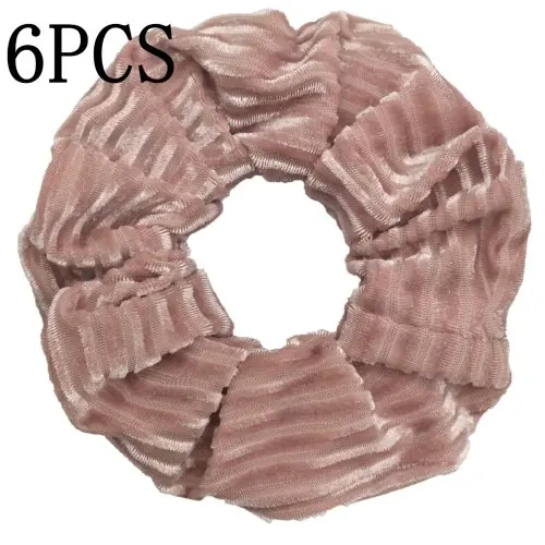 Image de Chouchous Cheveux Velours & Léopard - Lot de 10 Accessoires Élégants