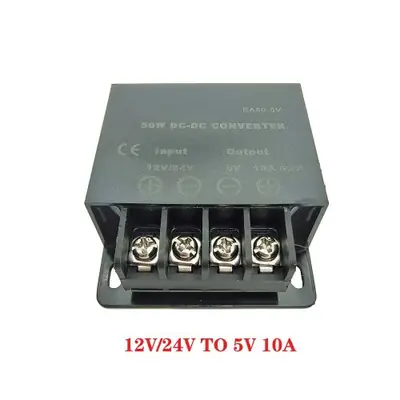 Image de Convertisseur DC 12V/24V vers 5V - 15A
