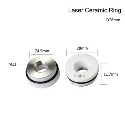 Image de Anneau de Support Buse Laser Céramique D32/M14 - Compatible BT230/240