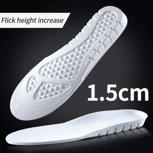 Immagine di 2025 Solette per aumento di altezza invisibili per piedi Modelli di aumento di altezza per ascensore traspirante Solette per donna Uomo Scarpe Pad