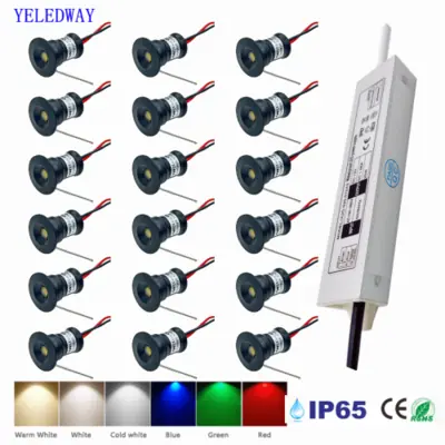 Image de Spot LED Mini Encastré 1W IP65 - Éclairage Intérieur & Extérieur