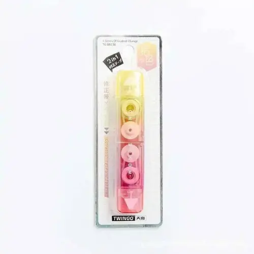 Image de Correction Bande Arc-en-Ciel Kawaii - Mignon & Pratique