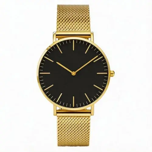 Image de Montre de Luxe pour Femme en Or Rose