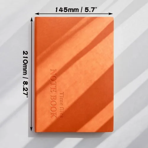 Orange notizbuch A5