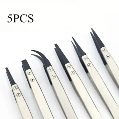 Image de Pincettes ESD pour Montres - Précision Antistatique