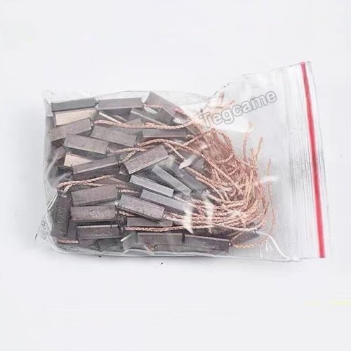 Afbeelding van 50/100pcs voor Valeo Halla Auto Generator Koolborstel Elektrische Borstel 4.5*6.5*20mm Hoge koper Weerstand