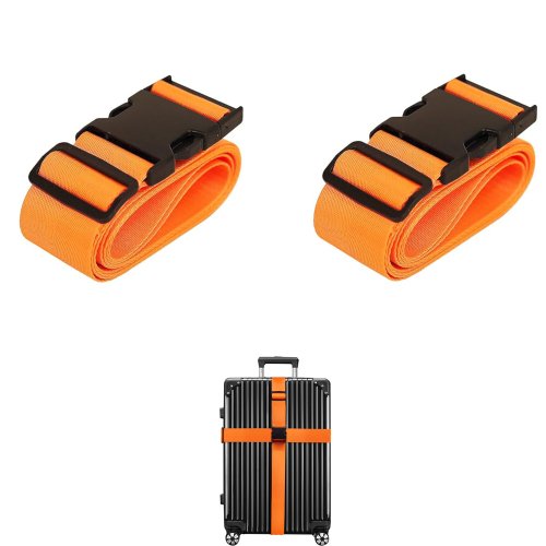 Image de Sangle de Bagage TSA Approuvée - Ceinture de Sécurité pour Valise