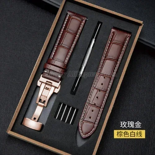 BrownWhite Rose gold