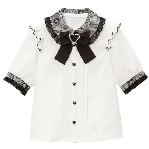 Image de Blouse Kawaii Japonaise Y2K - Style Lolita Mignon & Élégant