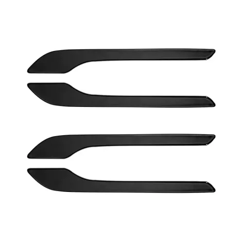 Afbeelding van 4 stks/set ABS Koolstofvezel Auto Deurklink Wrap Cover Stickers Modificatie Accessoires Voor Tesla Model 3/Y/3 + Highland 2024