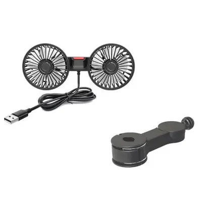 Image de Ventilateur de Siège Auto 3 Vitesses avec USB