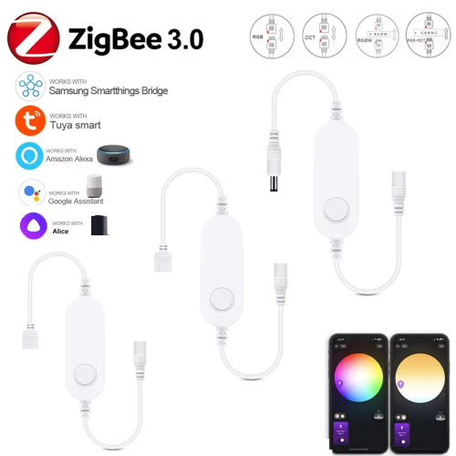 Contrôleur LED Intelligent Zigbee 3.0 - RGB, CCT, RGBW