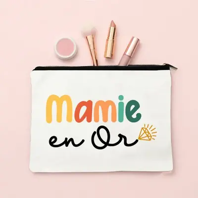 Image de Trousse de Maquillage Voyage - Cadeau Idéal pour Mamie