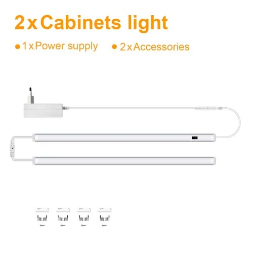 2PCS LED barra claro