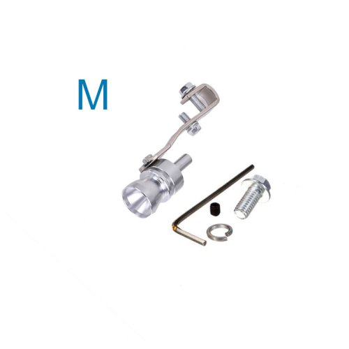 Afbeelding van Goud Motor Auto Blow Off Turbo Fluitje Uitlaat Pijp Aluminium Simulator Geluid Pijp Auto Motor S/M/L/XL Auto Styling