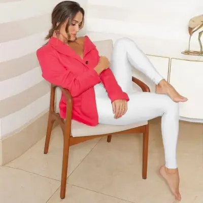 Image de Leggings Brillants Colorés pour Femmes - Style Streetwear Élégant