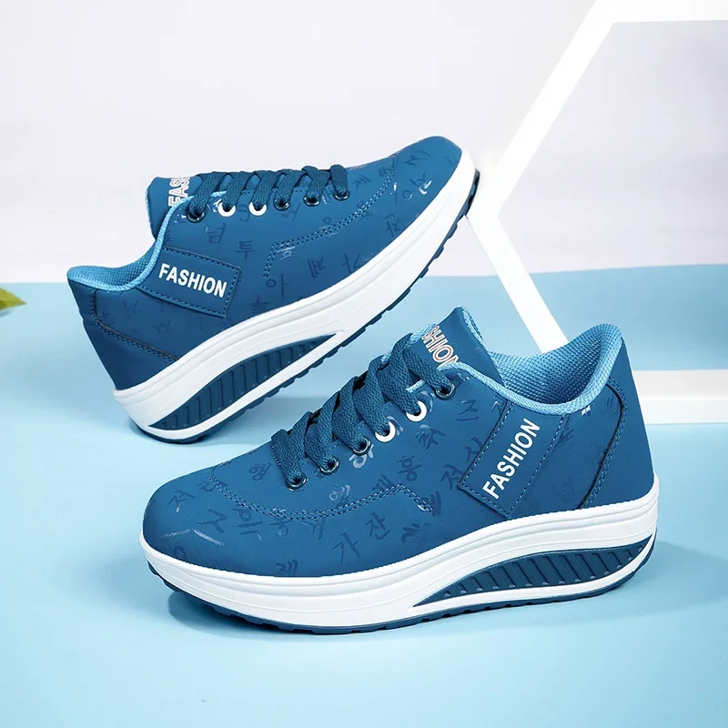 Immagine di Scarpe Casual Donna con Fondo Spesso - Stile Moderno e Comfort