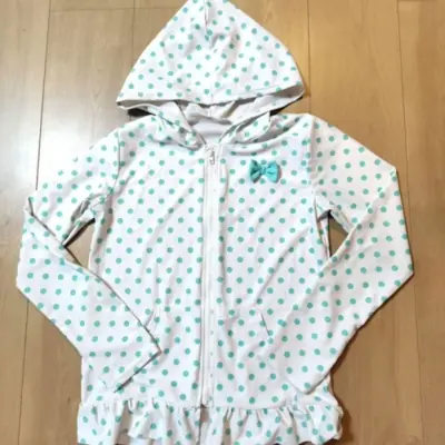 Image de Sweat à capuche Harajuku Polka Dot - Style Rétro Japonais