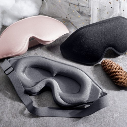 Bild von 3D Schlafmaske mit Memory-Schaum – Perfekter Augenschutz für tiefen Schlaf