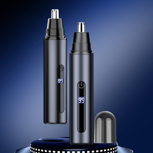 Imagen de Recortador de Pelo de Nariz Eléctrico Recargable por USB - Afeitadora Compacta y Silenciosa para Hombres y Mujeres