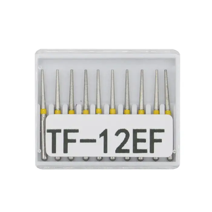 Image de Ensemble de 10 Forets Dentaires Haute Vitesse - Diamètre 1.6mm