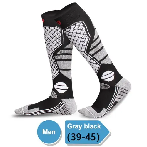 Image de Chaussettes de Ski Chauffantes Anti-Dérapantes