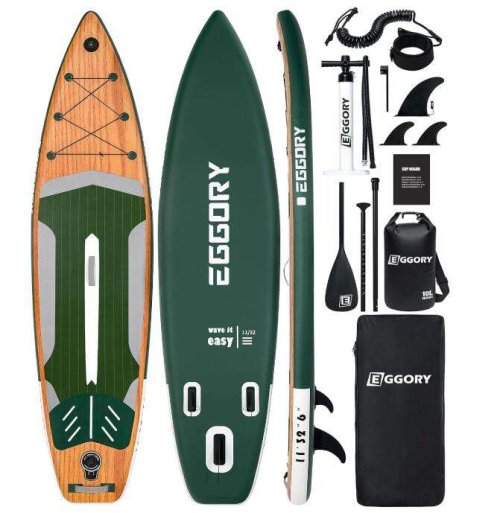 Bild von Aufblasbares SUP Board mit Logo – Premium Qualität für Yoga, Surfen & Angeln