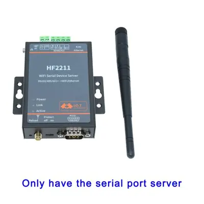 Image de Convertisseur WiFi RS232/485 vers Ethernet Modbus TCP & MQTT