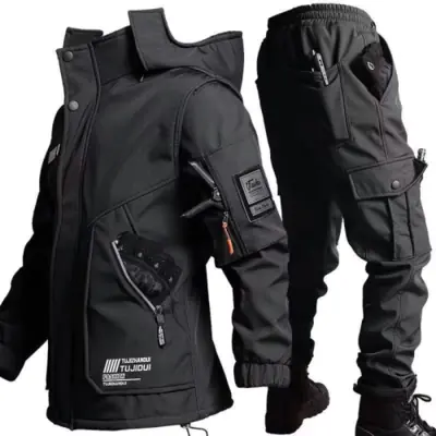 Image de Veste Moto Homme Hiver - Imperméable & Chaude