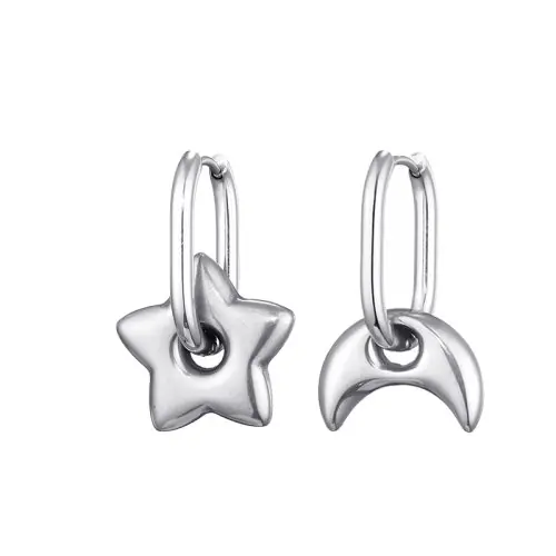 Étoile lune argent 02