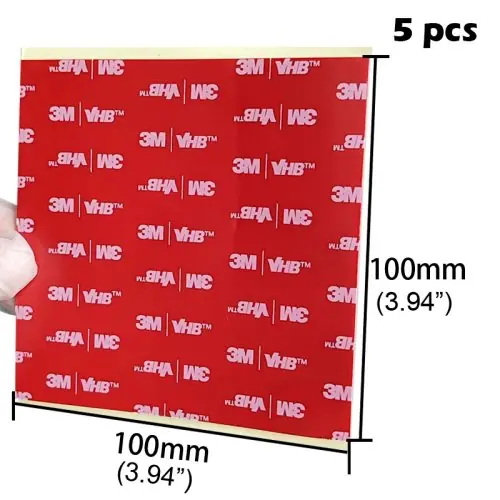5pcs 100x100mm